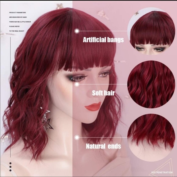 🆕️ Curly Wave Synthetic Heat Resistant Wig